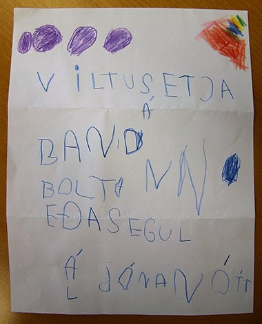 Bréfið Börnin komu með bréf til bæjarstjóra þar sem hugmyndir eru kynntar