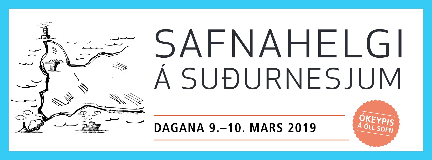 Hér má sjá eina af einkennismyndum Safnahelgi á Suðurnesjum Hér má sjá eina af einkennismyndum Safnahelgi á Suðurnesjum