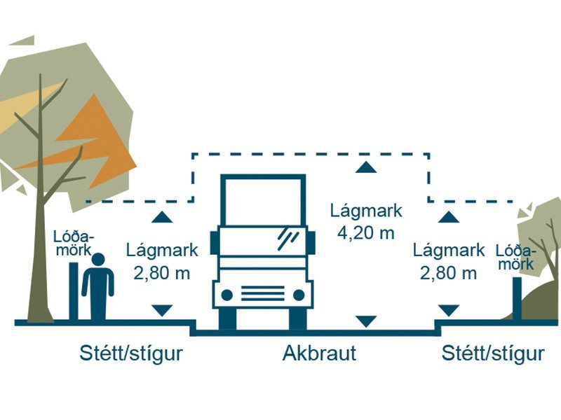 Trjágróður við lóðamörk