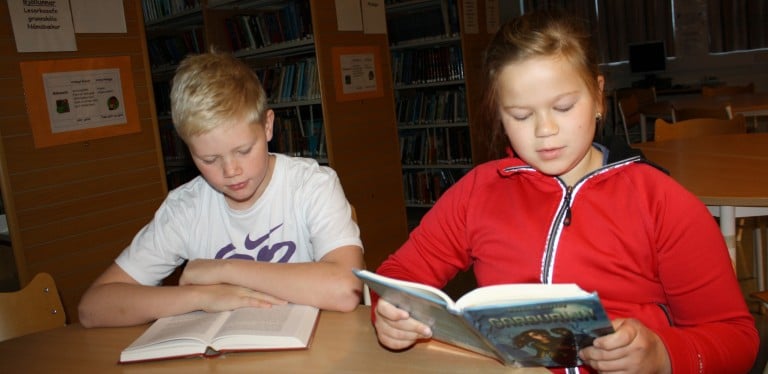 Ungir námsmenn.