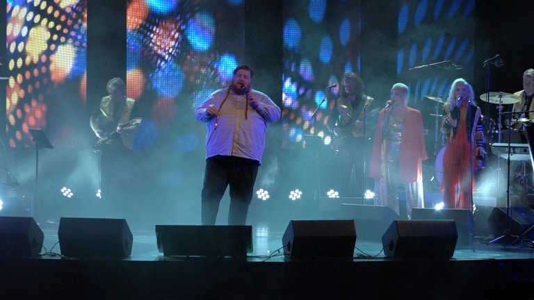 From the Með blik í auga concert last year. Photo Víkurfréttir