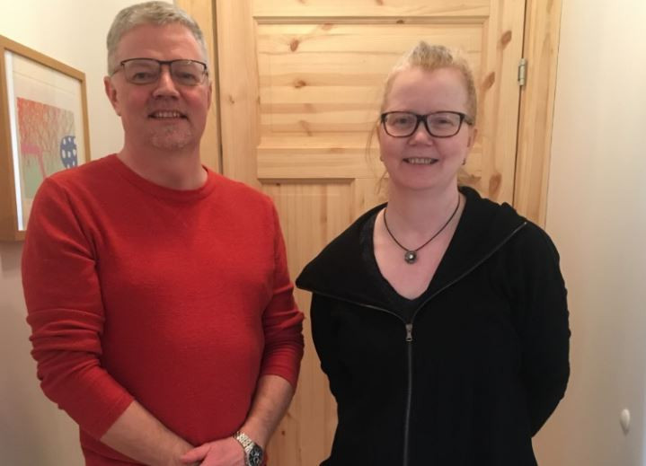 Eiríkur P. Jörundsson verðandi forstöðumaður Byggðasafns Reykjanesbæjar og Sigrún Ásta Jónsdóttir f&hellip;
