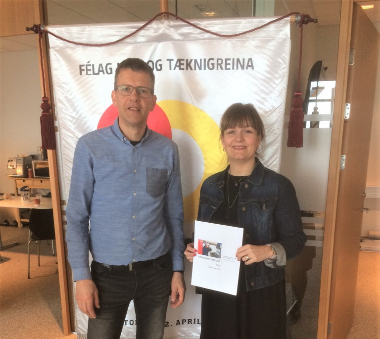 Ólafur S. Magnússon þjónustufulltrúi FIT í Reykjanesbæ og Helga María Finnbjörnsdóttir varaformaður&hellip;