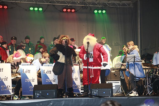 Frá þrettándagleðinni.